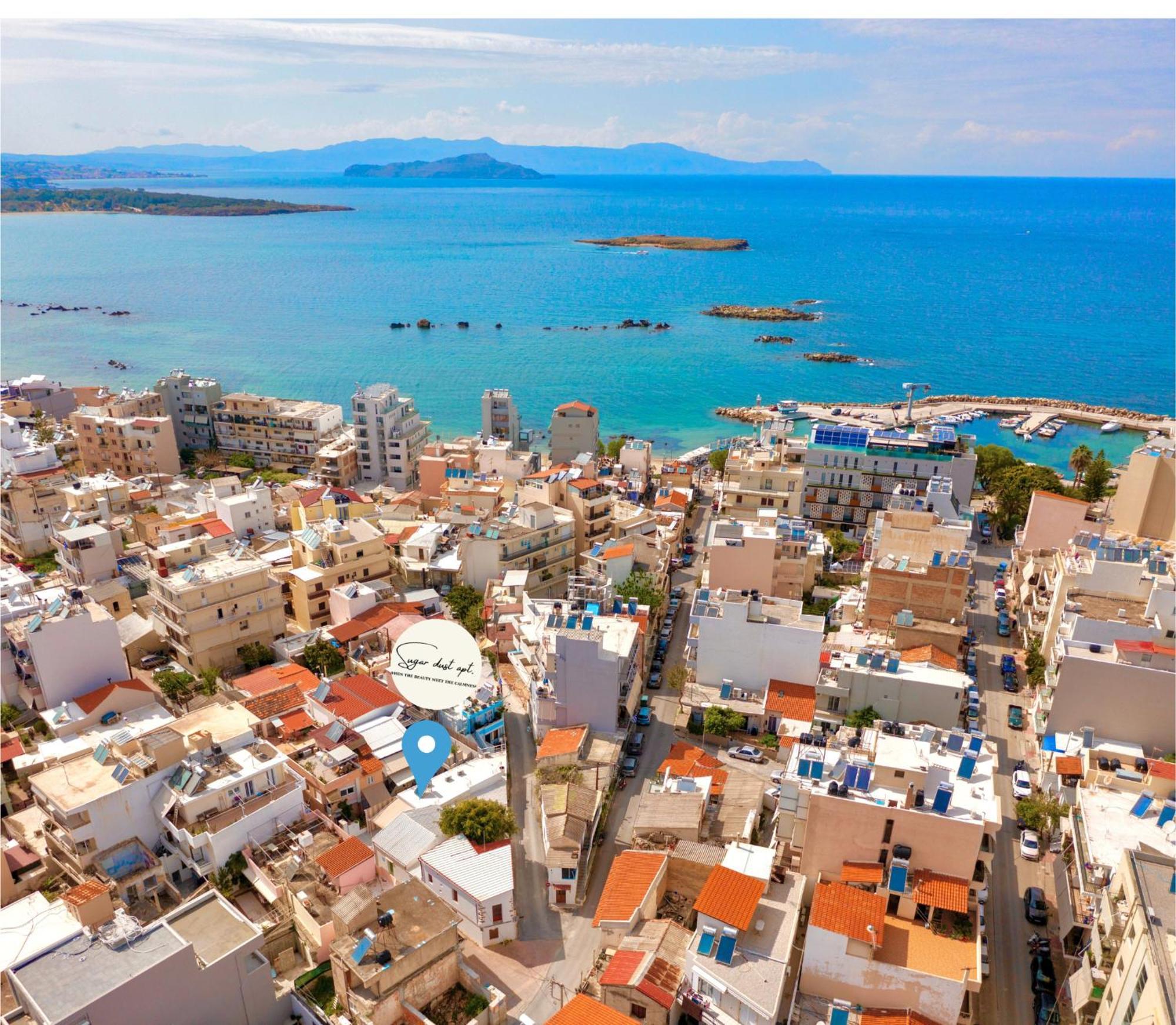 Sugardustapt Luxury Stay 150M From The Cretansea Chania  Екстер'єр фото